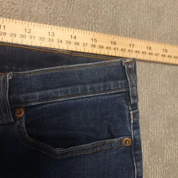 Duluth Trading Womens 14 (34x30) Jeans Stretch Blue Denim - Picture 6 of 10